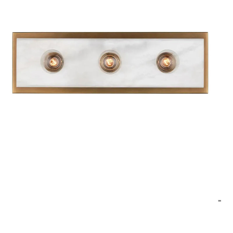 Berdine Modern Brass Design Wall Sconce - LOOMLAN - Currey & Co - Wall Sconces