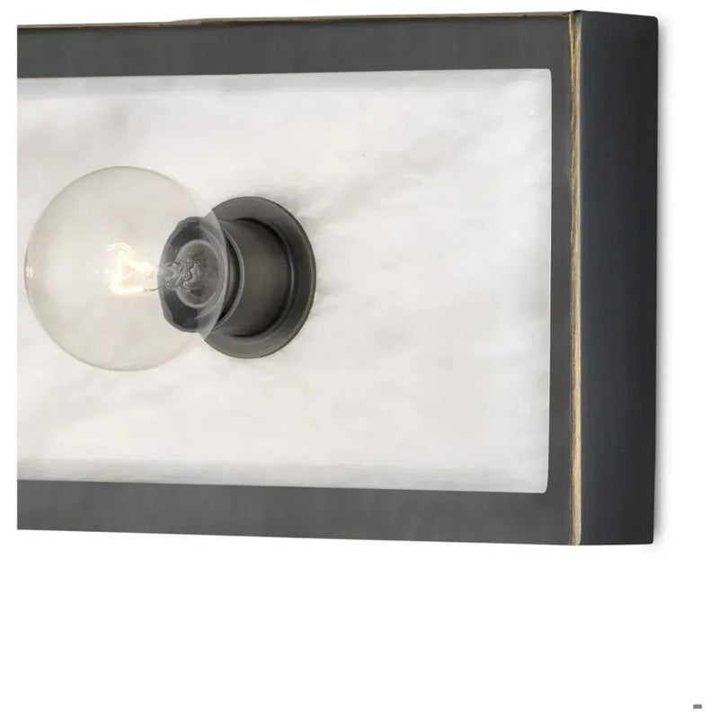 Berdine Modern Brass Design Wall Sconce - LOOMLAN - Currey & Co - Wall Sconces