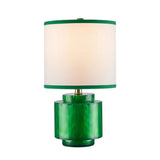 Beryl Composite Swirl Finish Table Lamp - LOOMLAN - Currey & Co - Table Lamps