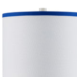 Beryl Composite Swirl Finish Table Lamp - LOOMLAN - Currey & Co - Table Lamps