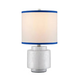 Beryl Composite Swirl Finish Table Lamp - LOOMLAN - Currey & Co - Table Lamps