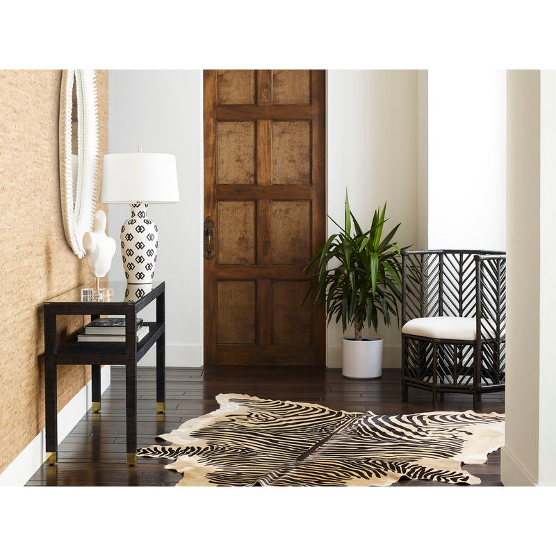 Socialite Saguran Warpped Console Table-Console Tables-Wildwood-LOOMLAN