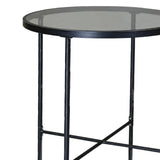 Provence Iron Round Outdoor Pub Table