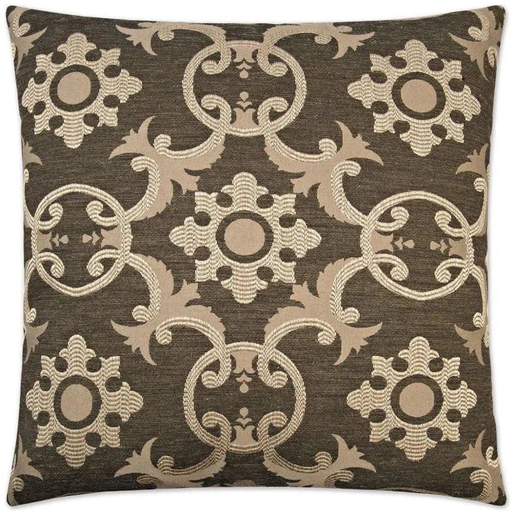 Biblos Black Throw Pillow With Insert - LOOMLAN - D.V. Kap - Throw Pillows