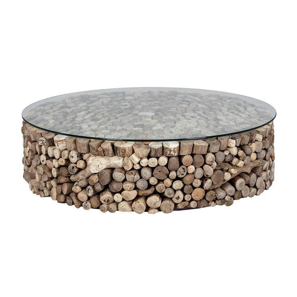 Bickford Coffee Table Handcrafted With Top - LOOMLAN - SUNPAN - Coffee Tables