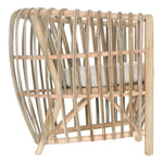 Binah Sanded Rattan Tub Chair Natural Color - LOOMLAN - Artesia - Accent Chairs