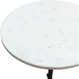 Birch Round Accent Table - LOOMLAN - Diamond Sofa - Side Tables