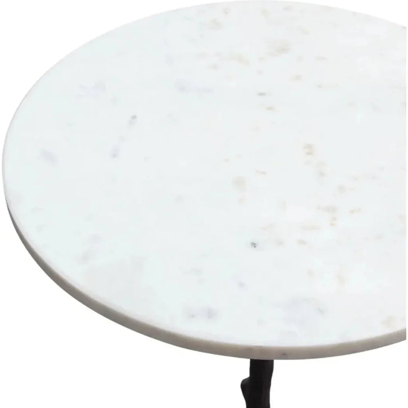 Birch Round Accent Table - LOOMLAN - Diamond Sofa - Side Tables