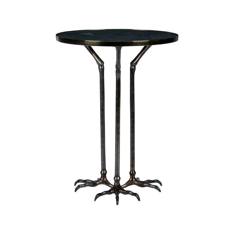 Bird Foot Leg Designed Round Side Table - LOOMLAN - Chelsea House - Side Tables