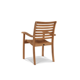 Birmingham Teak Patio Rectangular Dining Set 7PC - LOOMLAN - HiTeak - Outdoor Dining Sets