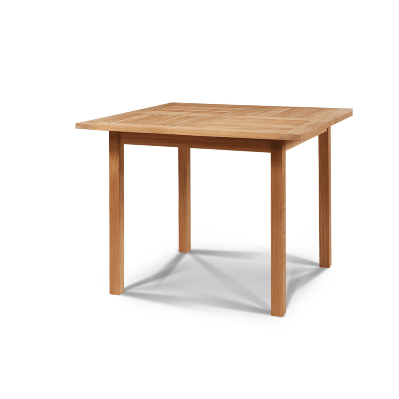 Birmingham Teak Patio Square Dining Set 5PC - LOOMLAN - HiTeak - Outdoor Dining Sets