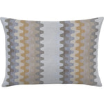 Biscotti Accordian Geo Outdoor Pillow - LOOMLAN - Earnest Collection - Outdoor Pillows