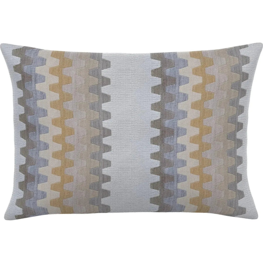 Biscotti Accordian Geo Outdoor Pillow - LOOMLAN - Earnest Collection - Outdoor Pillows