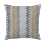 Biscotti Accordian Geo Outdoor Pillow - LOOMLAN - Earnest Collection - Outdoor Pillows