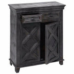 Black Farmhouse Wood Cabinet Drawers - LOOMLAN - LOOMLAN - Accent Cabinets