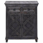 Black Farmhouse Wood Cabinet Drawers - LOOMLAN - LOOMLAN - Accent Cabinets