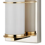 Blaine Modern Polished Bath Wall Sconce - LOOMLAN - Currey & Co - Wall Sconces
