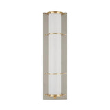Blaine Modern Polished Bath Wall Sconce - LOOMLAN - Currey & Co - Wall Sconces