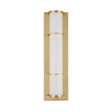 Blaine Modern Polished Bath Wall Sconce - LOOMLAN - Currey & Co - Wall Sconces