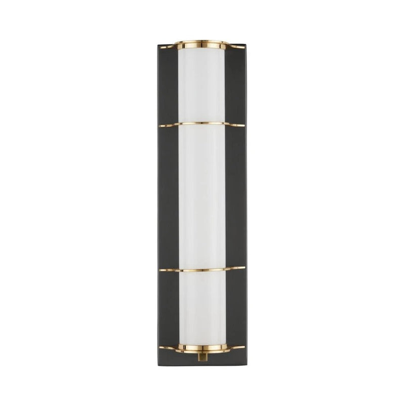 Blaine Modern Polished Bath Wall Sconce - LOOMLAN - Currey & Co - Wall Sconces
