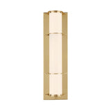 Blaine Modern Polished Bath Wall Sconce - LOOMLAN - Currey & Co - Wall Sconces