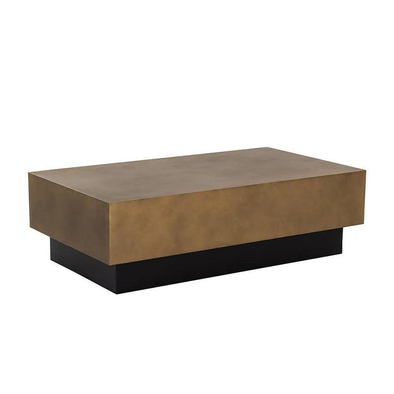 Blakely Iron Rectangular Coffee Table - LOOMLAN - SUNPAN - Coffee Tables