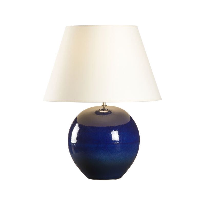 Blue Blazes Indigo Glaze Masterpiece Table Lamp - LOOMLAN - Wildwood - Table Lamps