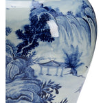 Blue June Hand painted porcelain Vase (Set of 2) - LOOMLAN - Wildwood - Vases & Jars