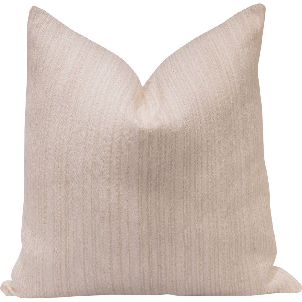 Blush Jacquard For Luxe Comfort Accent Throw Pillows - LOOMLAN - Olivia + Quinn - Throw Pillows