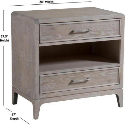 Bodhi 2 - Drawer Open Nightstand with USB - LOOMLAN - Palmetto Home - Nightstands