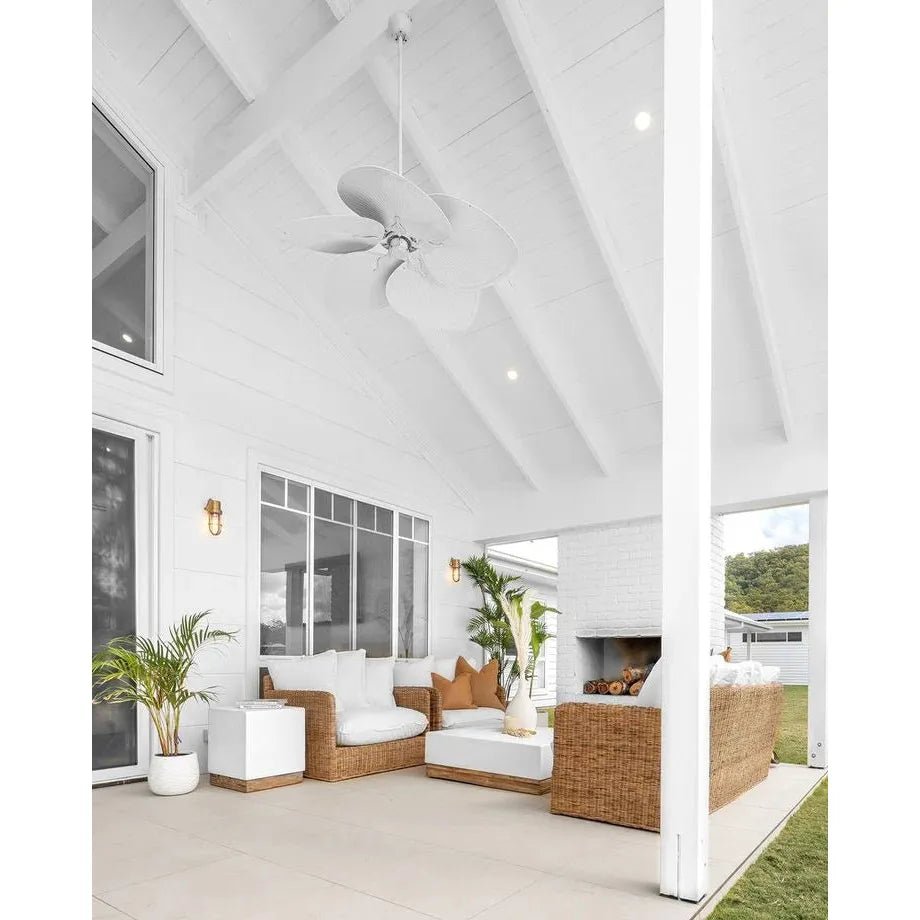 Bodhi Outdoor White Rectangular Coffee Table - LOOMLAN - Artesia - Coffee Tables