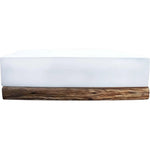 Bodhi Outdoor White Rectangular Coffee Table - LOOMLAN - Artesia - Coffee Tables