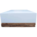 Bodhi Outdoor White Rectangular Coffee Table - LOOMLAN - Artesia - Coffee Tables