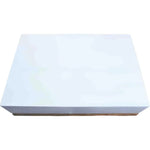 Bodhi Outdoor White Rectangular Coffee Table - LOOMLAN - Artesia - Coffee Tables