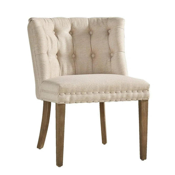 BOGOS - Linen Cypress Chair - LOOMLAN - Furniture Classics - Dining Chairs