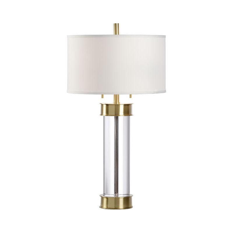 Bolton Crystal Design Brass Finish Table Lamp - LOOMLAN - Wildwood - Table Lamps