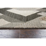 Bong Geometric Brown Large Area Rugs For Living Room - LOOMLAN - LOOMLAN - Area Rugs