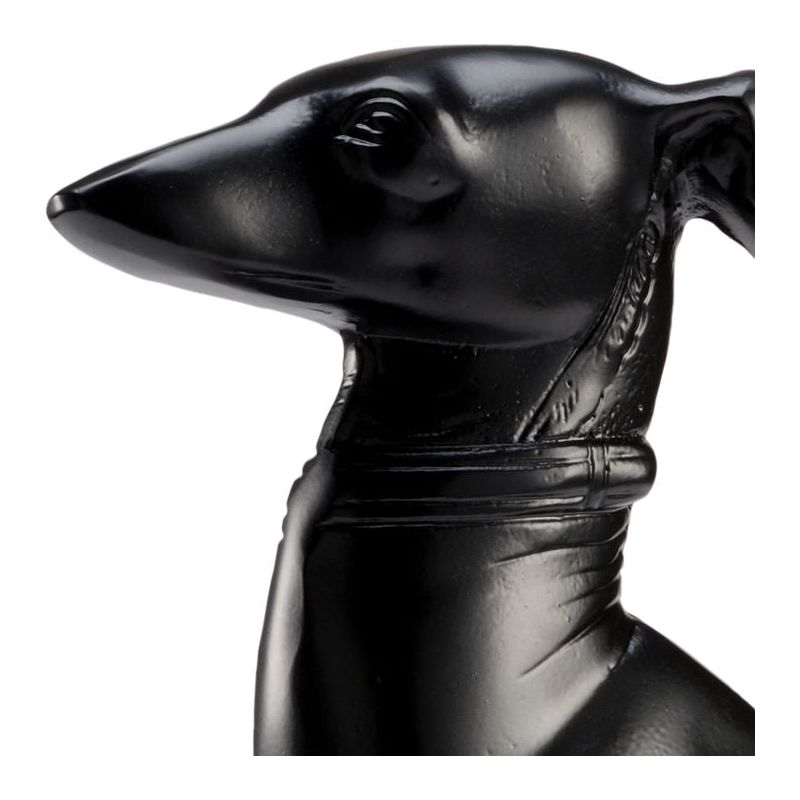 Bono Dog Statue Sleek Glossy Finish Sculpture - LOOMLAN - Wildwood - Statues & Sculptures