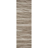 Boot Lines Beige Large Area Rugs For Living Room - LOOMLAN - LOOMLAN - Area Rugs