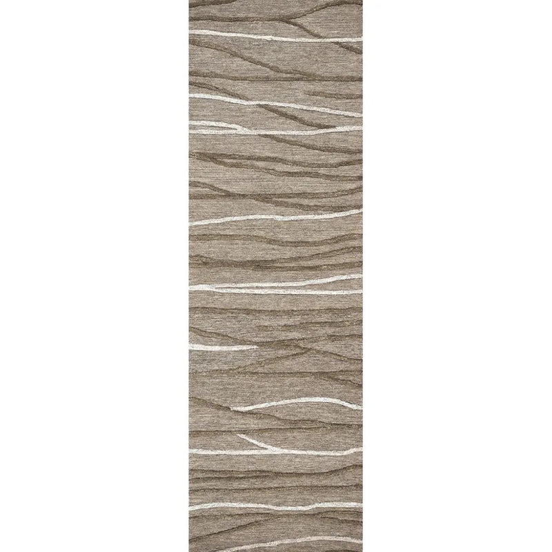 Boot Lines Beige Large Area Rugs For Living Room - LOOMLAN - LOOMLAN - Area Rugs