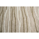 Boot Lines Beige Large Area Rugs For Living Room - LOOMLAN - LOOMLAN - Area Rugs