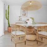 Bora Bora Natural Rattan Chandelier - LOOMLAN - Artesia - Chandeliers