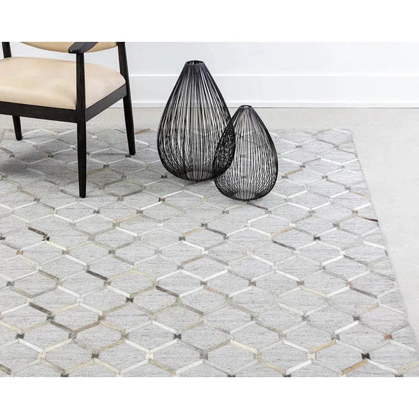 Bordeaux Hand - Made Viscose Rug - LOOMLAN - SUNPAN - Area Rugs