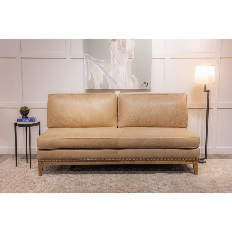 Bowery Leather Modern Comfort Loveseat - LOOMLAN - Olivia + Quinn - Sofas & Loveseats