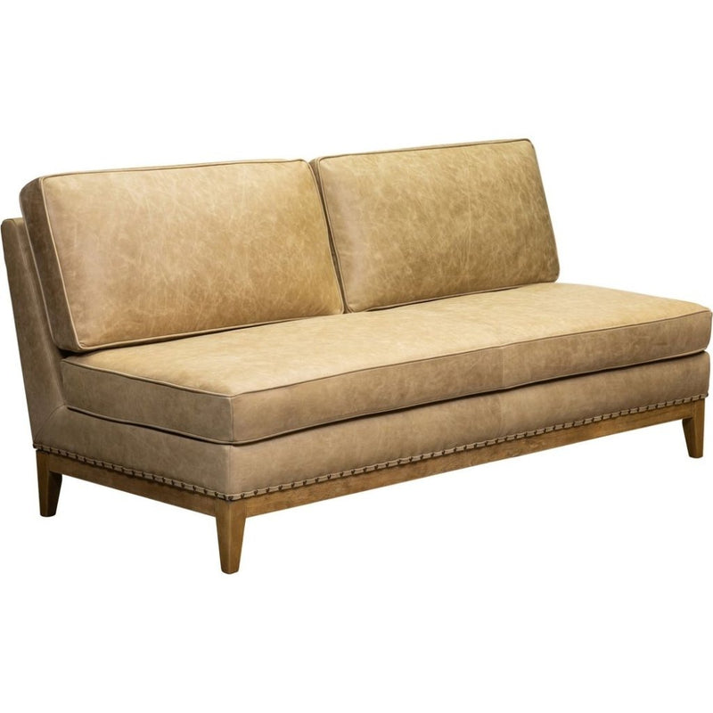 Bowery Leather Modern Comfort Loveseat - LOOMLAN - Olivia + Quinn - Sofas & Loveseats