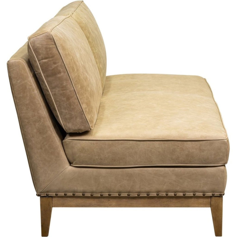Bowery Leather Modern Comfort Loveseat - LOOMLAN - Olivia + Quinn - Sofas & Loveseats