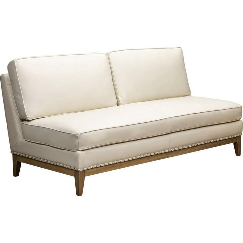 Bowery Leather Modern Comfort Loveseat - LOOMLAN - Olivia + Quinn - Sofas & Loveseats