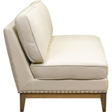 Bowery Leather Modern Comfort Loveseat - LOOMLAN - Olivia + Quinn - Sofas & Loveseats