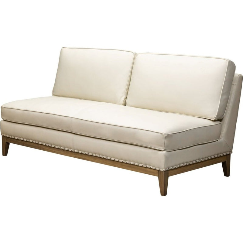 Bowery Leather Modern Comfort Loveseat - LOOMLAN - Olivia + Quinn - Sofas & Loveseats