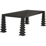 Brancusi Table - LOOMLAN - Noir - Dining Tables